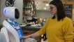 Robots serve up food and fun in Budapest cafe