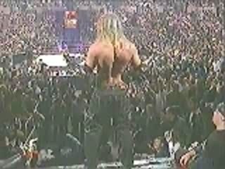 WWE-Jeff Hardy Does a Swanton Bomb Off The Roof At Survivor