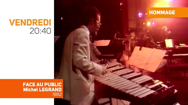TV Melody rendra hommage à Michel Legrand ce vendredi à 20h40 avec le concert inédit en France, Face au public datant de 1982