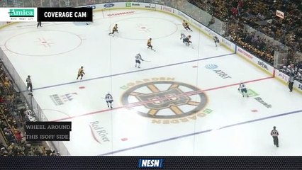 Bruins Use Good Defensive Layers To Create Chance Vs. Jets