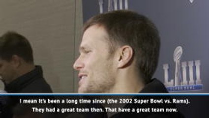 Rams will pose a big threat like in 2002 - Brady