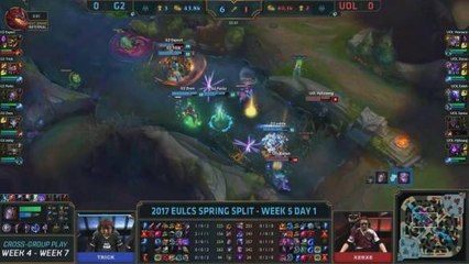 G2 vs UoL - Week 5 Day 1 Highlights 2017 EU LCS