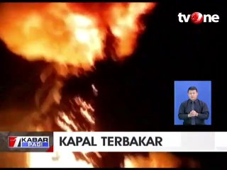 Kapal Pengangkut 30 Tabung Gas Meledak