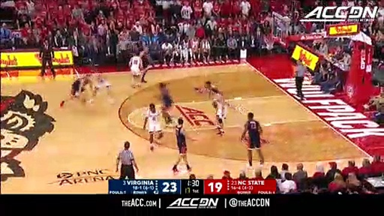 Virginia vs. NC State Basketball Highlights (2018-19)