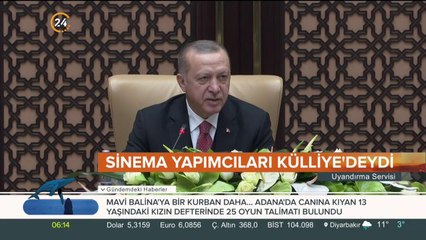 Sinema sektör temsilcileri ile bir araya geldi