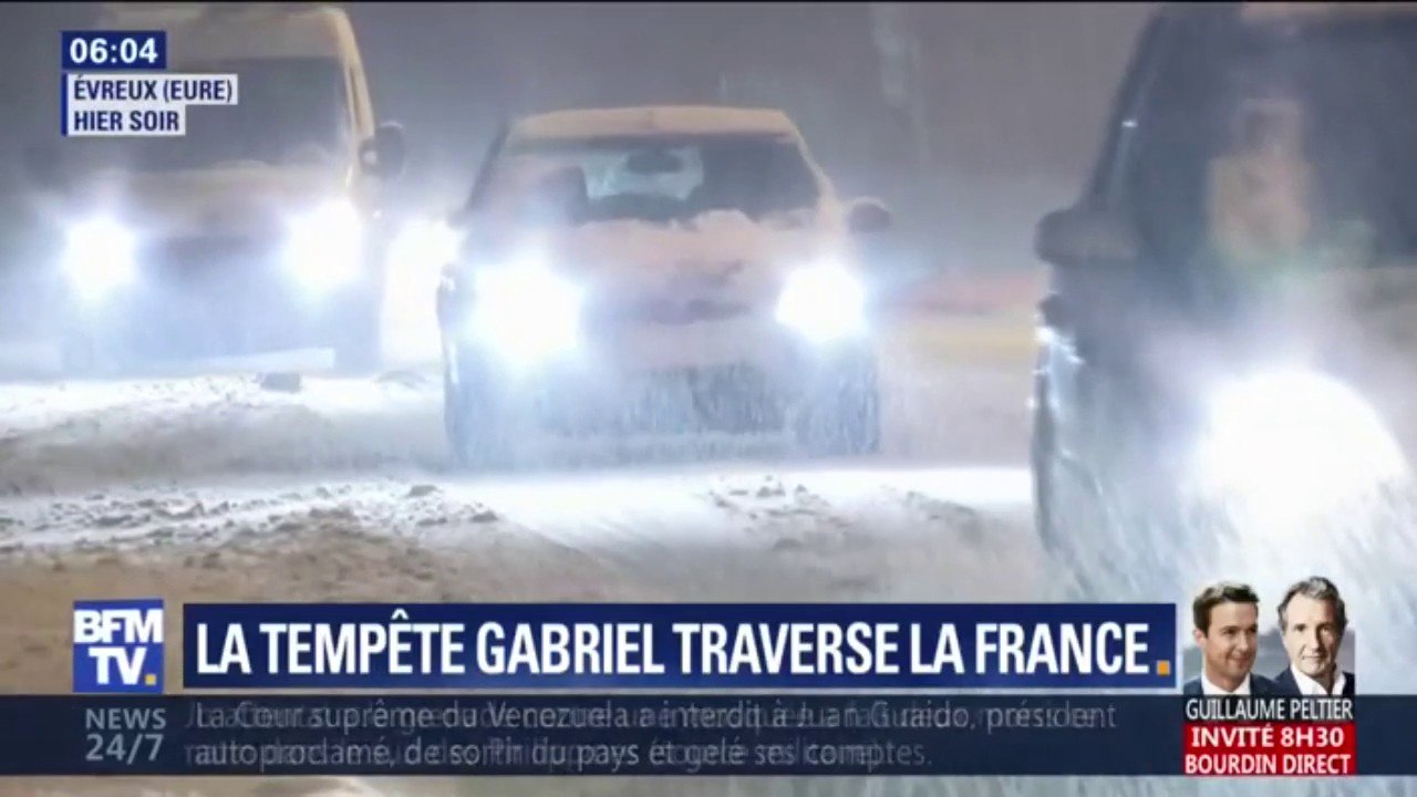 De la Normandie à Paris, la neige a recouvert routes et paysages 