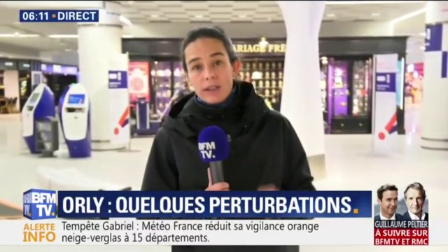 Plusieurs vols sont à nouveau annulés ce matin à Orly