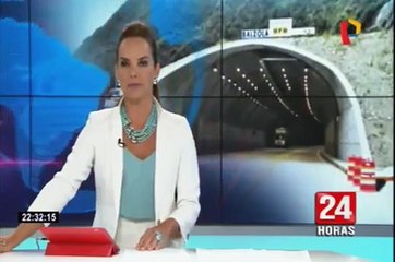 Colapsó techo del túnel Yanango, realizado durante el gobierno de Ollanta Humala