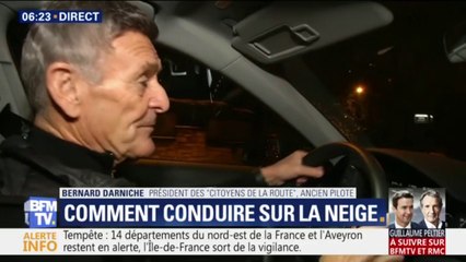 Vous prenez le volant ce matin ? Voici ce à quoi vous devez être vigilant s'il a neigé