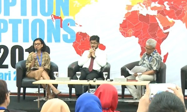 Skor Indeks Persepsi Korupsi Indonesia Naik Jadi 38