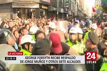 Forsyth y alcaldes de Lima se unen para luchar contra el crimen de su distrito