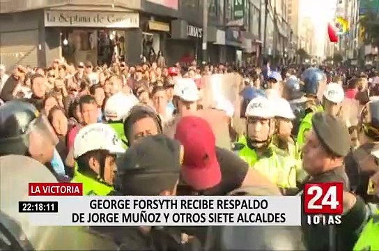Forsyth y alcaldes de Lima se unen para luchar contra el crimen de su distrito