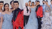Lakme Fashion Week 2019: Karan Johar & Tabu turn Showstoppers for designer Gaurav Gupta | FilmiBeat