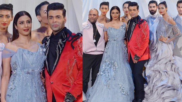 Lakme Fashion Week 2019: Karan Johar & Tabu turn Showstoppers for designer Gaurav Gupta | FilmiBeat