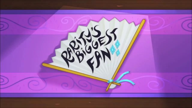 My Little Pony Friendship is Magic: Rarity s Biggest Fan