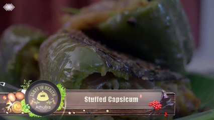 Taste in Health - Stuffed Capsicum | Athulya Assisted Living
