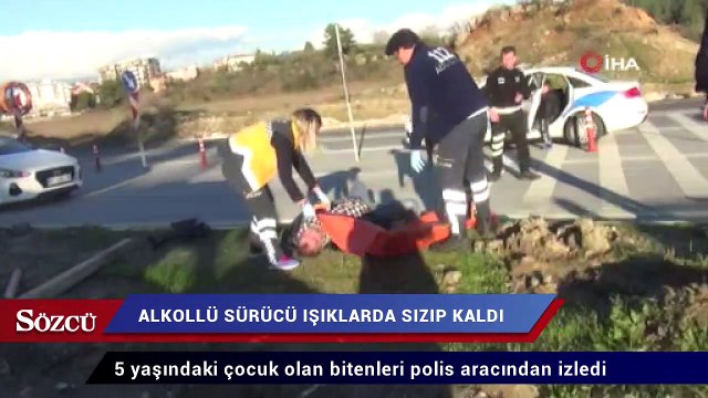 Trafik ışıklarında sızıp kaldı, ne polis ne sağlık ekibi uyandırabildi