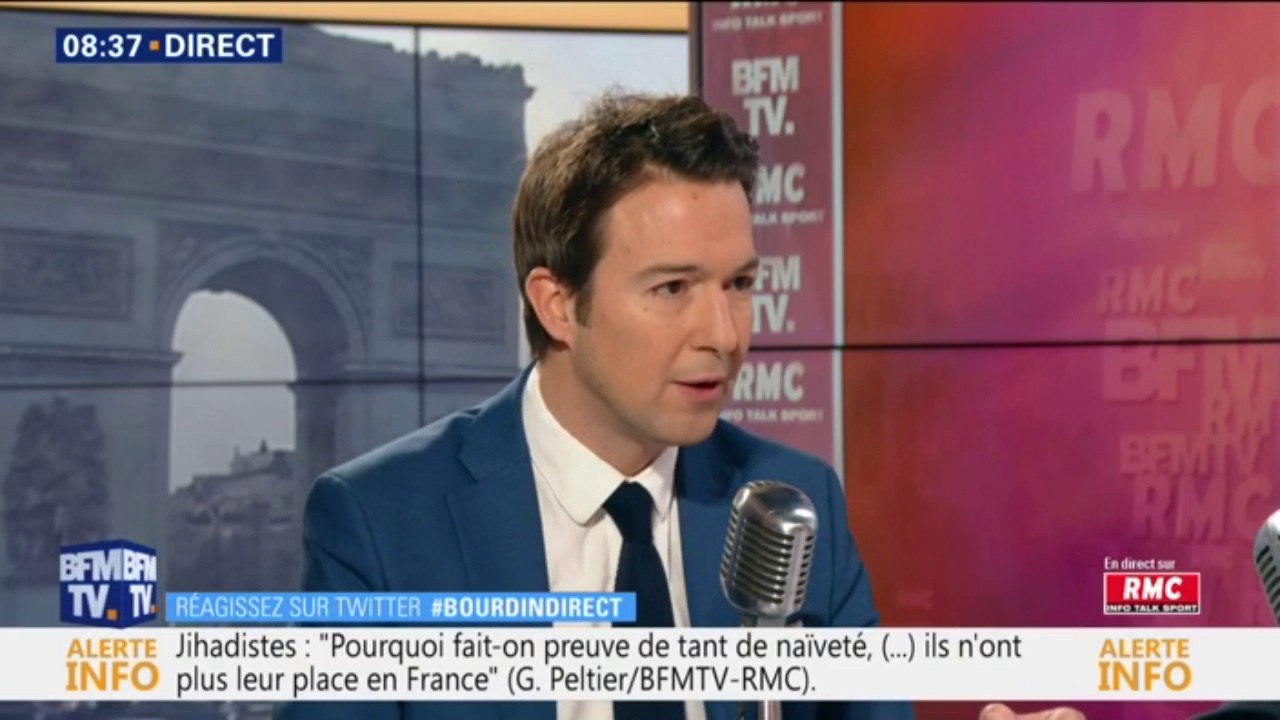 Jihadistes: pour Guillaume Peltier (LR), "Il n'y a pas de place pour eux en France, que les Kurdes les gardent"