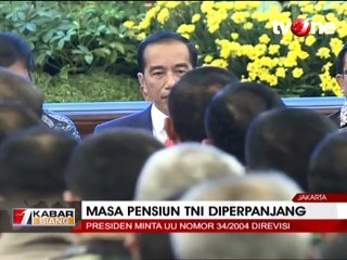 Masa Pensiun TNI Diperpanjang