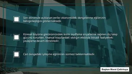 TCMB Başkanı Murat Çetinkaya'dan enflasyon açıklaması