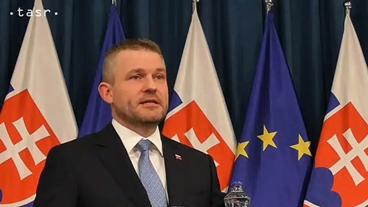 Vyhlásenie predsedu vlády Petra Pellegriniho