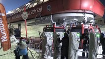 Erciyes'te meşaleli kayak keyfi - KAYSERİ