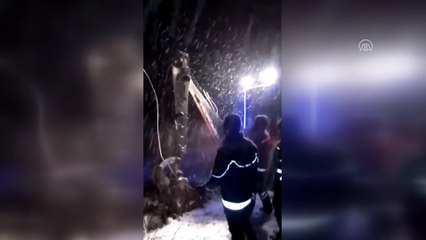 Enerji timlerinin kara kışta zorlu mesaisi (2) - ELAZIĞ