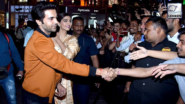 Sonam, Anil, Rajkummar And Juhi Meet Fans | Ek Ladki Ko Dekha Toh Aisa Laga
