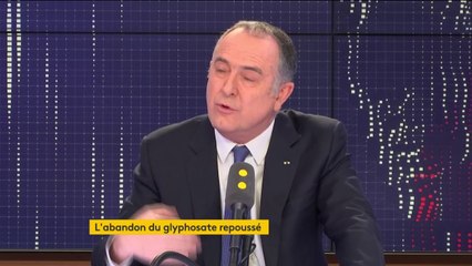 La France sortira du glyphosate "à marche forcée" pour "70% des filières agricoles", assure Didier Guillaume