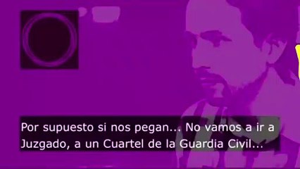 Cuando Iglesias dijo que la Guardia Civil era una "institución burguesa que protege a la clase dominante"