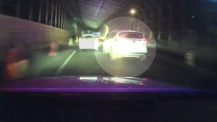 음주운전 중 경찰차 치고 도주...영장 신청 / YTN