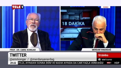 18 Dakika - (10 Aralık 2018) Merdan Yanardağ & Prof. Dr. Emre Kongar - Tele1 TV