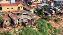 شاهد: مدينة الأشباح في كمبوديا...حيث يتقاسم الأحياء والموتى فضاء العيش