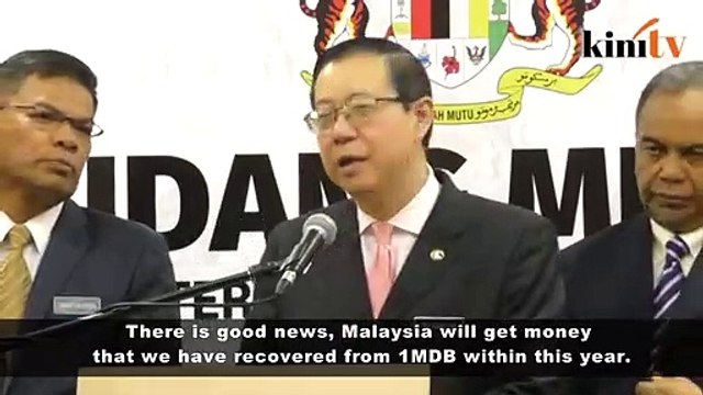 Guan Eng: Malaysia will receive part of stolen 1MDB funds this year