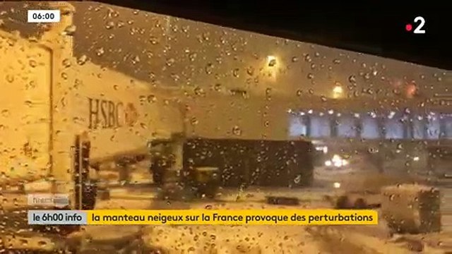 EN DIRECT - Tempête Gabriel : Tous les poids-lourds peuvent reprendre la route en Ile-de-France - Météo France place désormais six départements en alerte orange neige-verglas