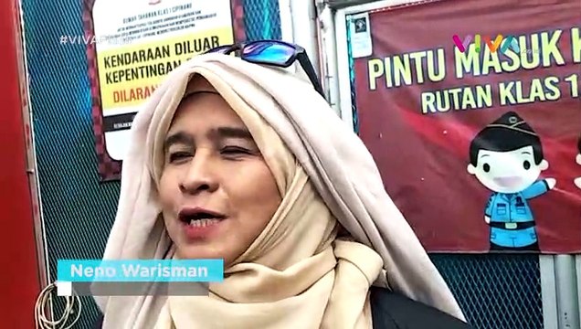 Mulan dan Neno Warisman Jenguk Ahmad Dhani di Rutan Cipinang