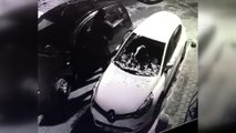 Camlarını kırdıkları araçlardan hırsızlık yapan şüpheliler yakalandı - İSTANBUL