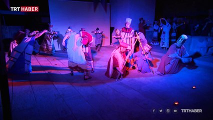 Müzelerde sergilenen eserlerin hikayesi tiyatroyla anlatılıyor