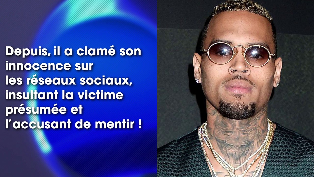 Chris Brown accusé de viol : le chanteur met en...