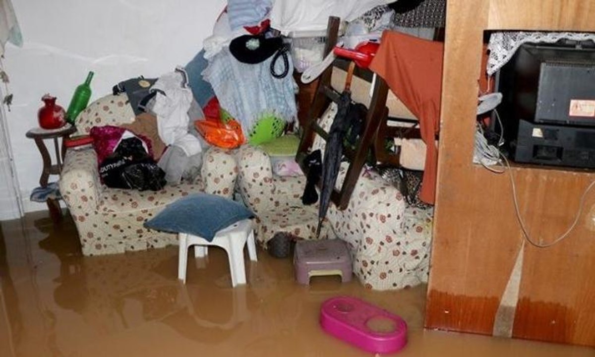 Fethiye'de sel baskını