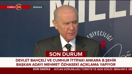 Yeni Meclis Başkanı seçilmesi