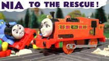 Thomas and Friends Big World Big Adventure Nia Rescue, An Accident Thomas the Tank Engine Full Episode with the Funny Funlings - A fun family friendly toy story english story for kids with toy trains and stop motion