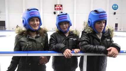 Ankaralı Çocuklar Buz Pistinde Özgüven Kazanıyor