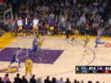 Ingram knocks down Brewer after huge dunk