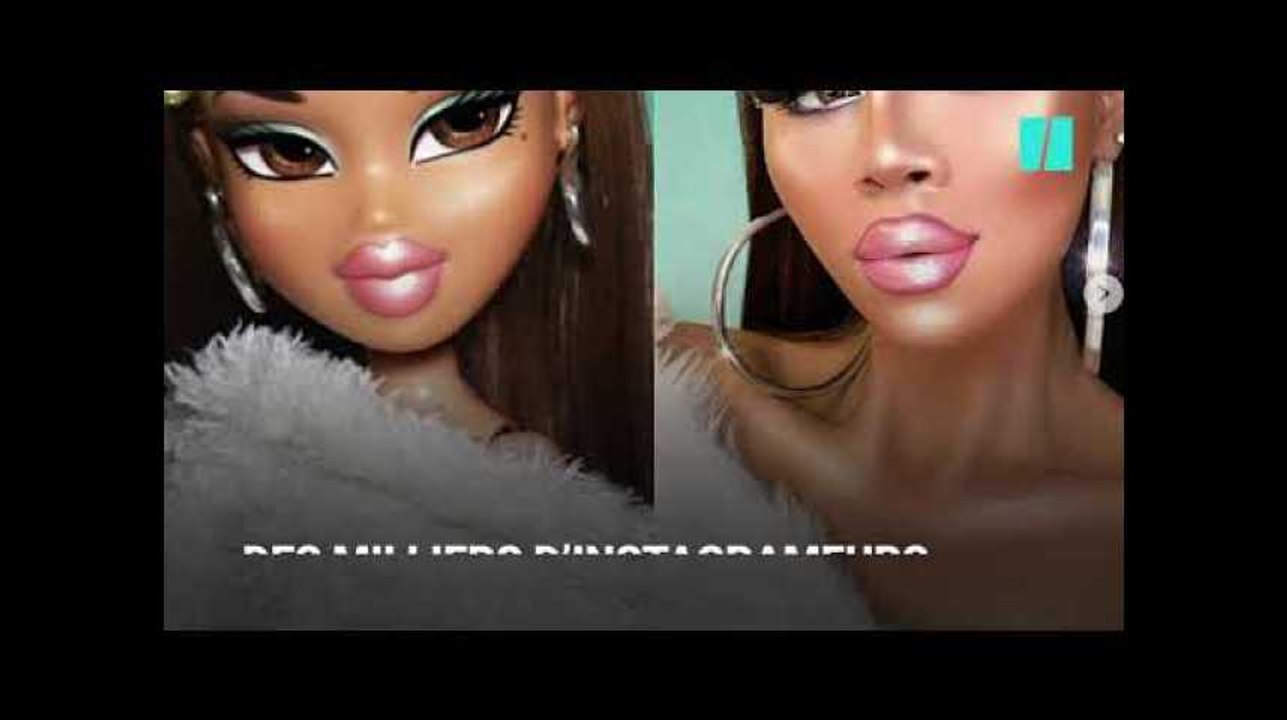 Les Bratz, poupées des années 2000, inspirent un challenge maquillage