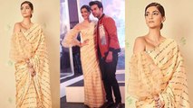 Sonam Kapoor looks stunning in Silk Saree: Watch Video| Boldsky