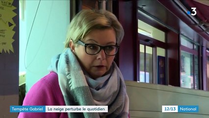 Tempête Gabriel : la neige a perturbé le quotidien en Normandie