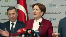 Akşener: 'Cumhur İttifakının paydaşları beka konusunda samimiyseler Iğdır ile ilgili tedbir almalılar' - ANKARA