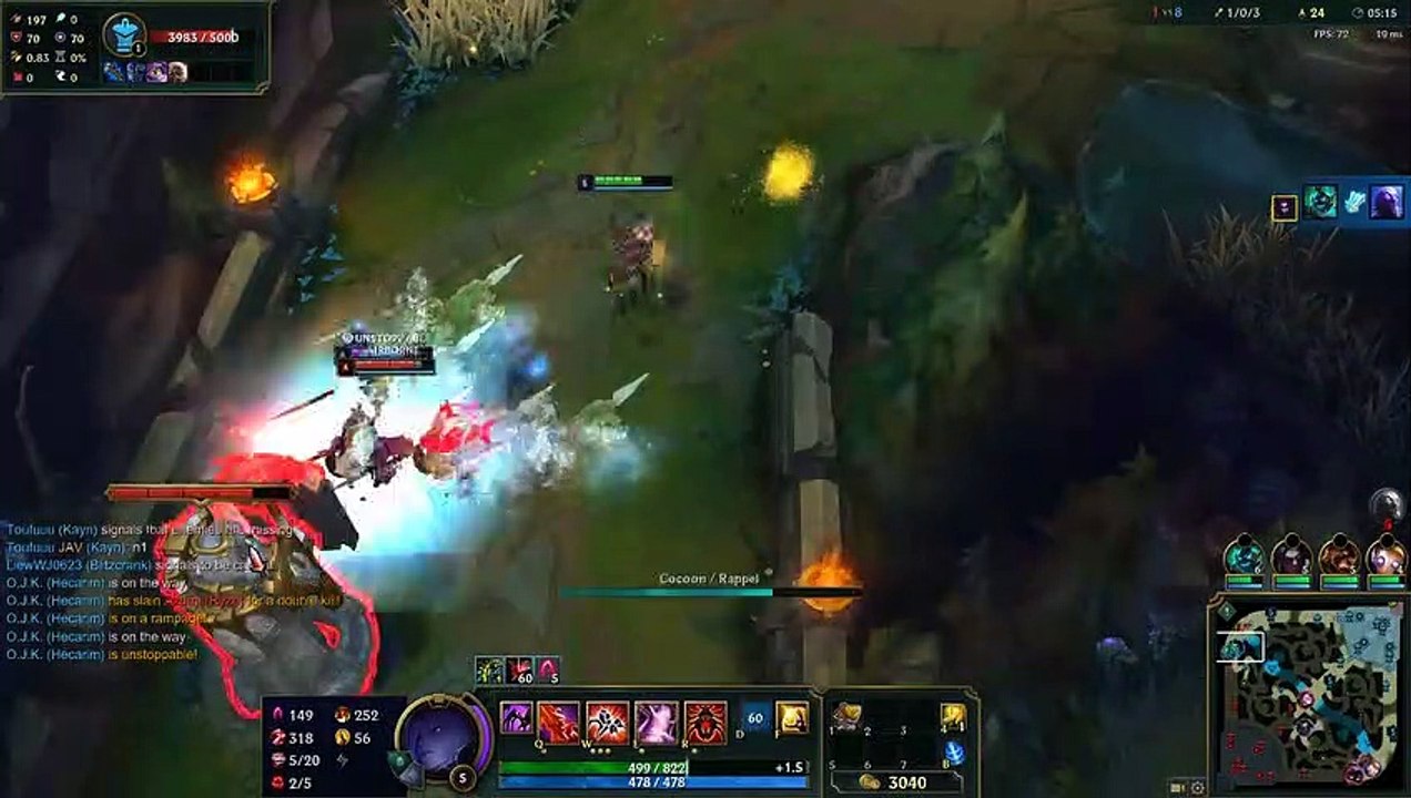 league of legends (lol). elise top gameplay. ARURF mode