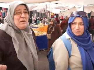 Erdoğan’ın o sözlerine, vatandaş halk pazarından yanıt verdi